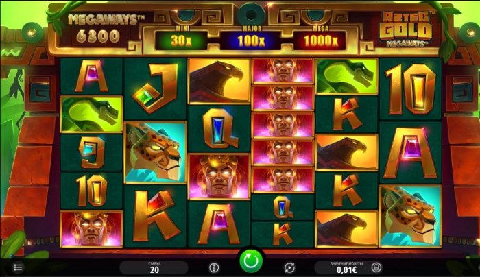 Игровой автомат Aztec Gold Megaways