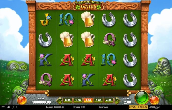 Игровой автомат Leprechaun Goes Wild