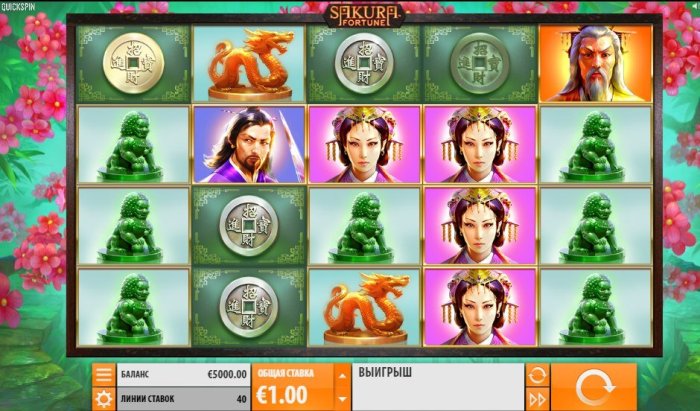 Игровой автомат Sakura Fortune