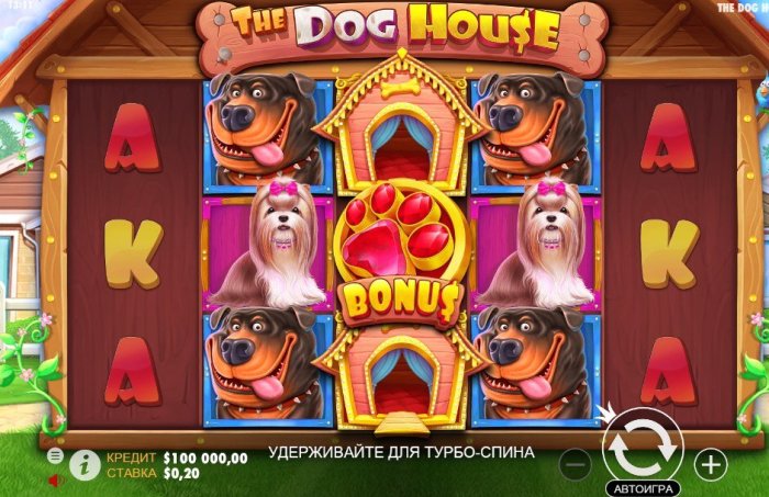 Игровой автомат The Dog House
